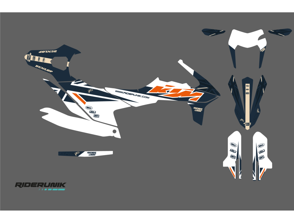 KIT DECO KTM 690 SMC R UNION 2
