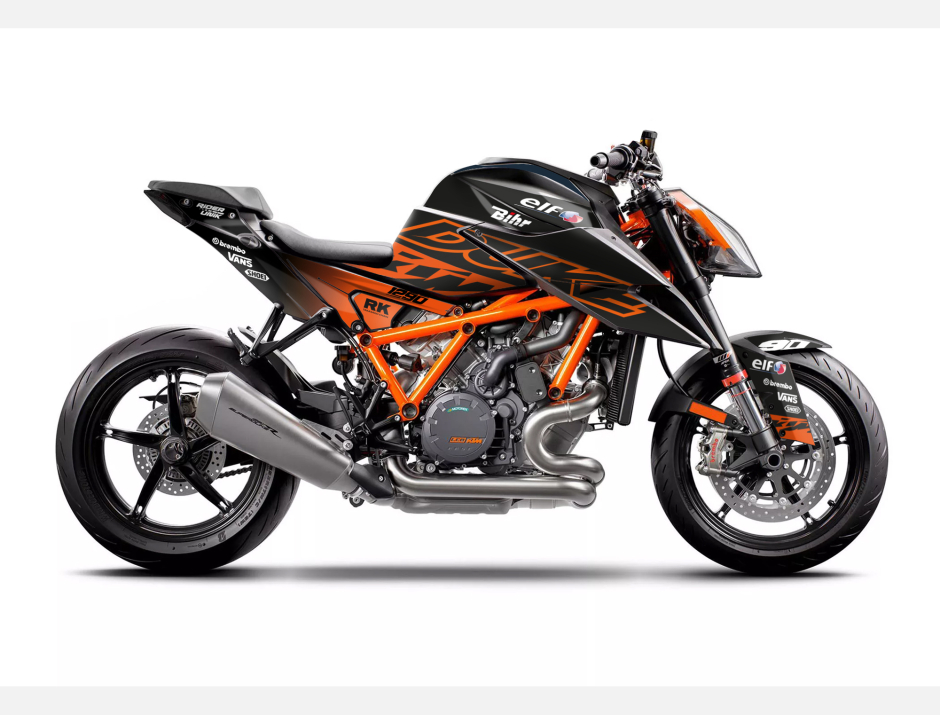 KIT DECO KTM DUKE / SUPERDUKE RACE BLACK 1