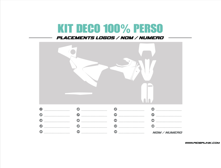 KIT DECO 701 HVA 100% PERSO 1
