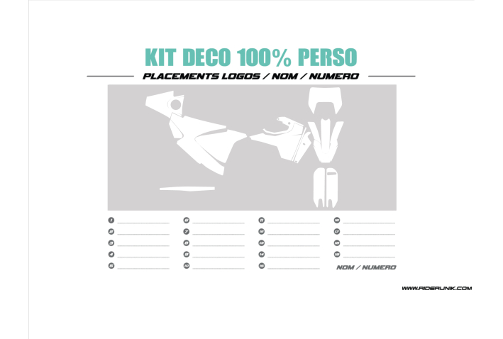 KIT DECO 701 HVA 100% PERSO