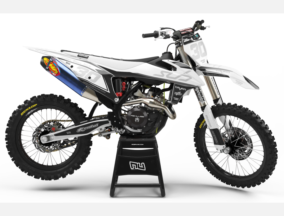 KIT DECO MOTOCROSS KTM HEL GREY 1