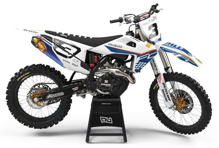 KIT DECO MOTOCROSS HUSQVARNA CHECK