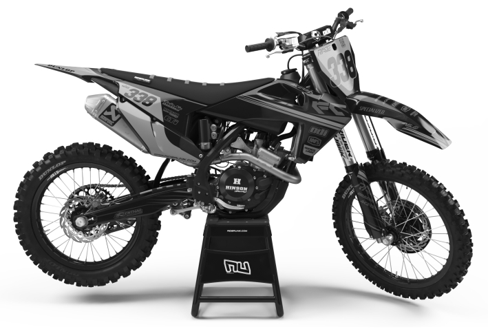 KIT DECO MOTOCROSS HUSQVARNA RAVE GREY