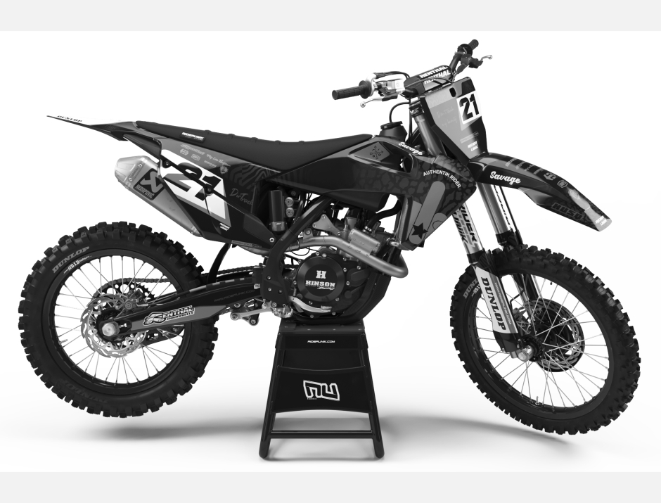 KIT DECO MOTOCROSS HUSQVARNA LIFE GREY 1