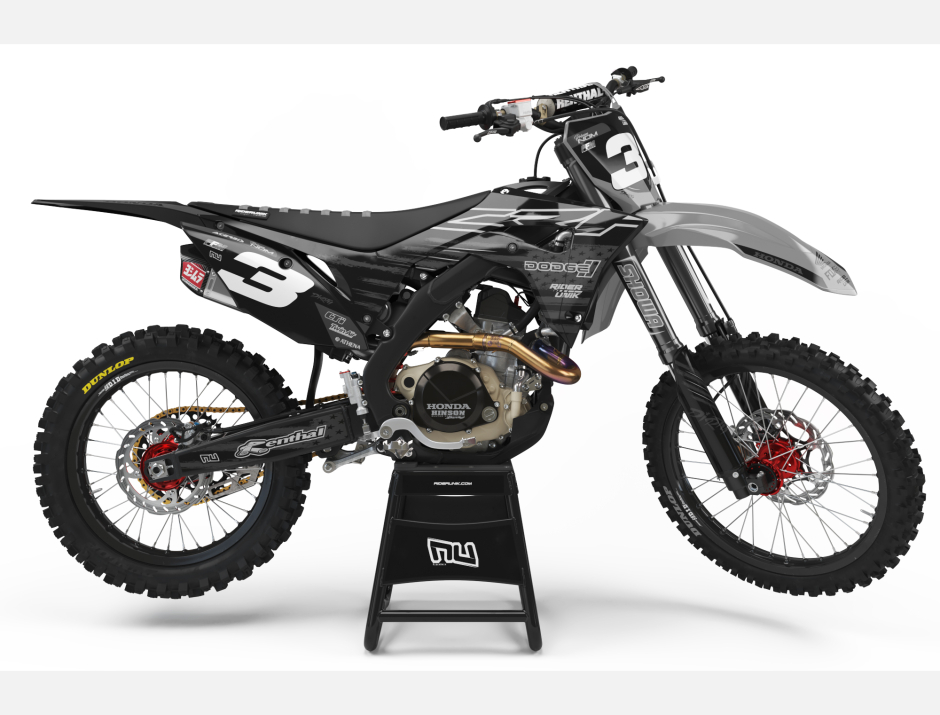KIT DECO MOTOCROSS CR/CRF DRT GREY 1