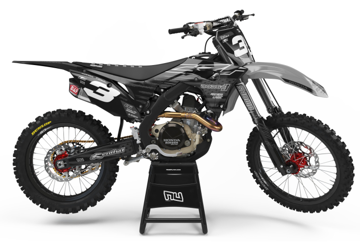 KIT DECO MOTOCROSS CR/CRF DRT GREY