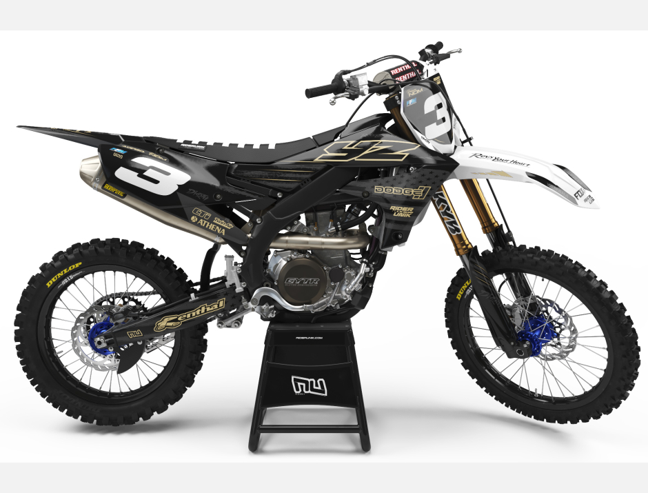 KIT DECO MOTOCROSS YZ/YZF DRT WHITE 1