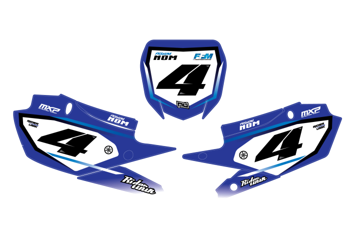 KIT DECO FONDS DE PLAQUES YAMAHA BLIZ