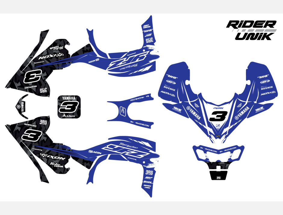 Kit déco quad Yfz-R CLUR 2