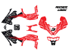 Kit déco quad Yfz-R CLUR RED 2