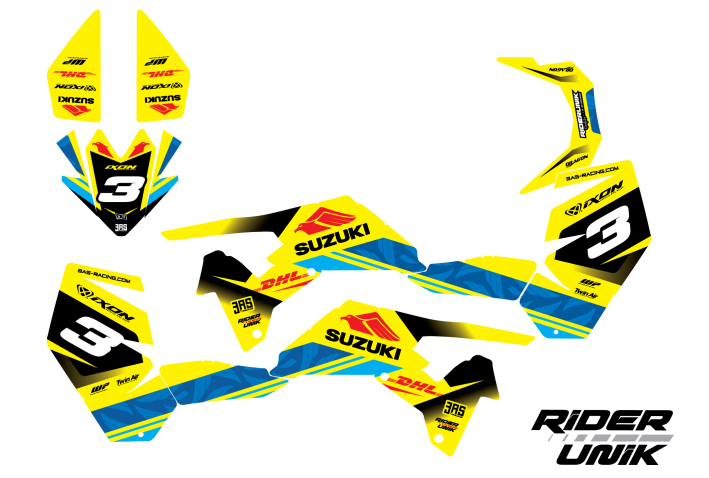 Kit déco quad Suzuki ZIPPA