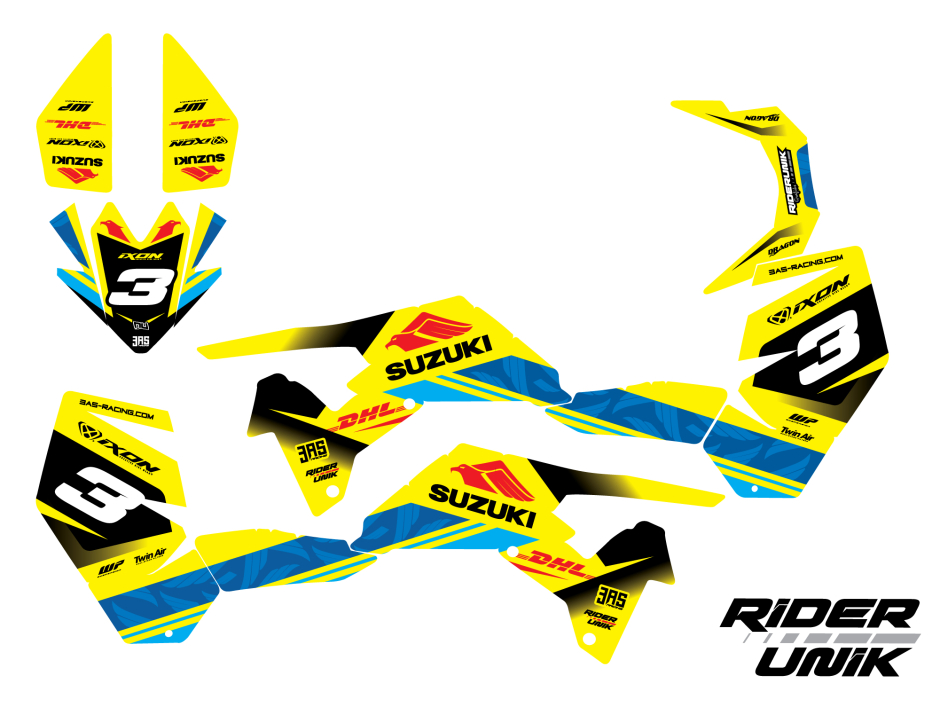 Kit déco quad Suzuki ZIPPA 1