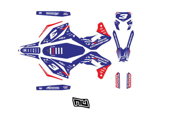 KIT DECO SHERCO PIPA