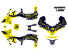 Kit déco quad Yfz-R PHELIX YELLOW 2