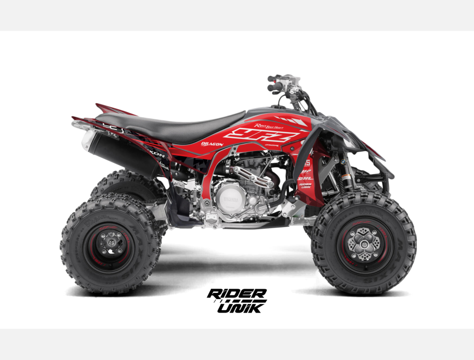 Kit déco quad Yfz-R CLUR RED 1