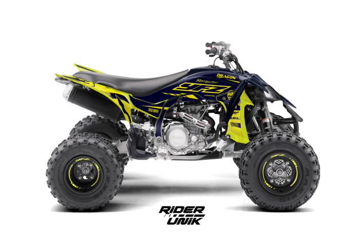 Kit déco quad Yfz-R PHELIX YELLOW