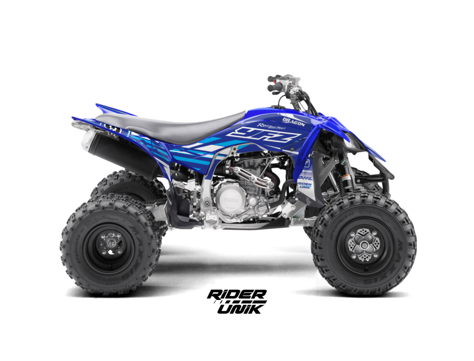 Kit déco quad Yfz-R DJIZI BLUE 1