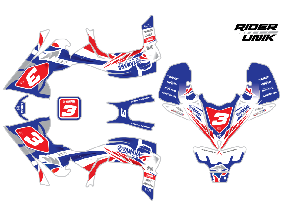Kit déco quad Yfz-R FRANCE 2