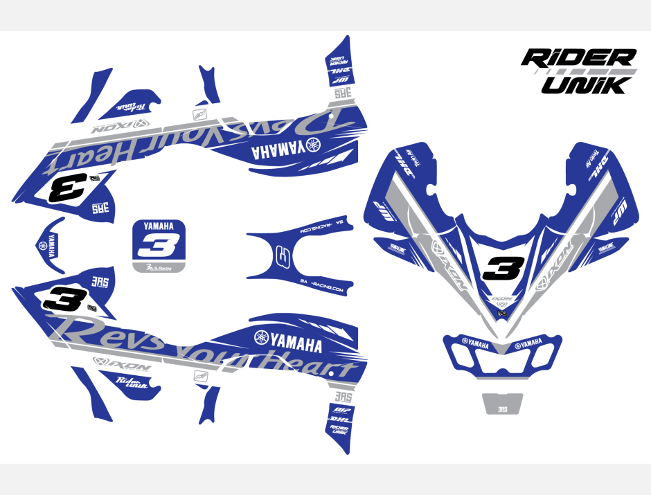 Kit déco quad Yfz-R ABLAY 2