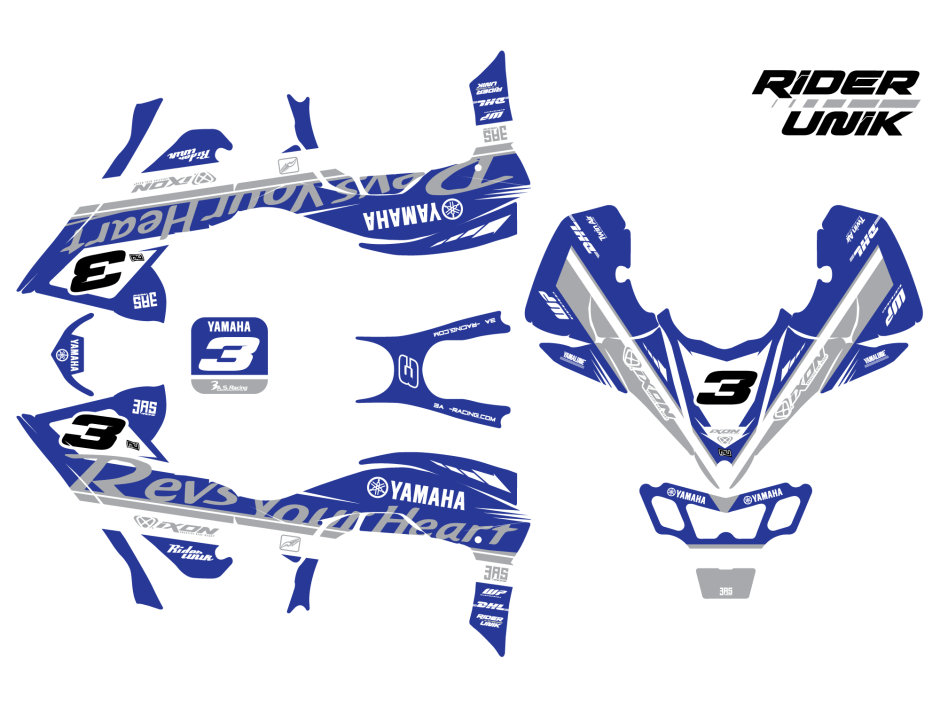 Kit déco quad Yfz-R ABLAY 2