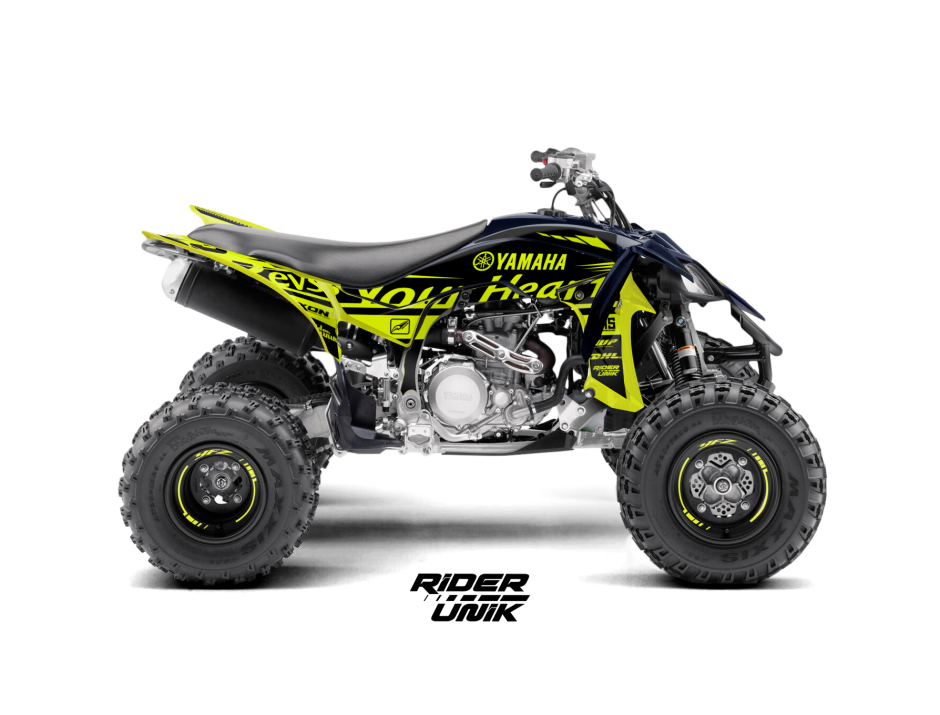 Kit déco quad Yfz-R ABLAY FLUO 1