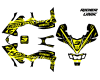Kit déco quad Yfz-R ABLAY FLUO 2