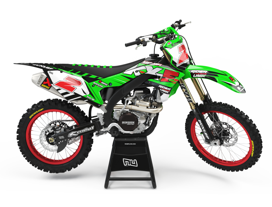 KIT DECO MOTOCROSS KAWASAKI GRAF 1