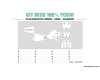 KIT DECO MOTOCROSS CR VINTAGE 100% PERSO 1