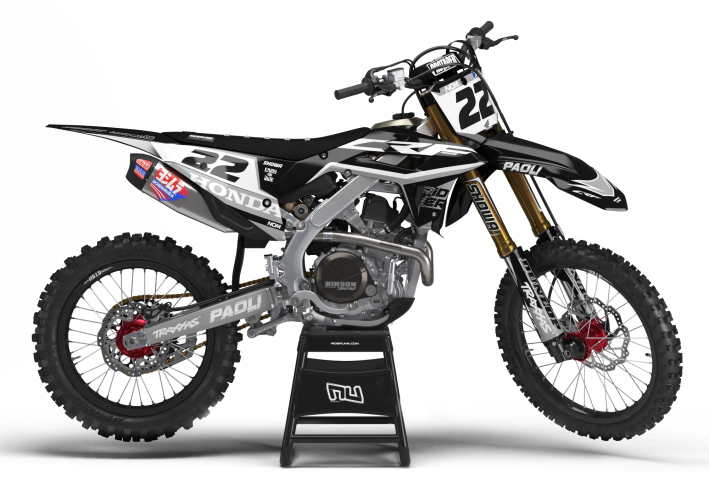 KIT DECO MOTOCROSS CR/CRF DNA BLACK