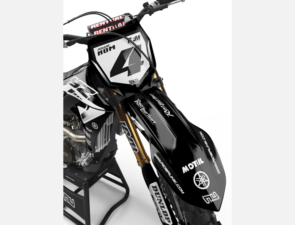 KIT DECO MOTOCROSS YZ/YZF BLIZA BLACK 3