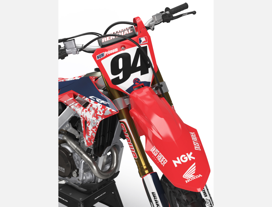 KIT DECO MOTOCROSS CR/CRF DIGIT 3