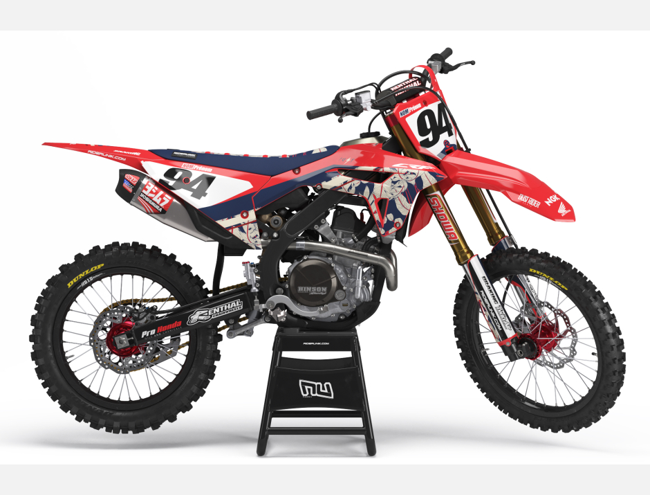 KIT DECO MOTOCROSS CR/CRF FLORAL 1