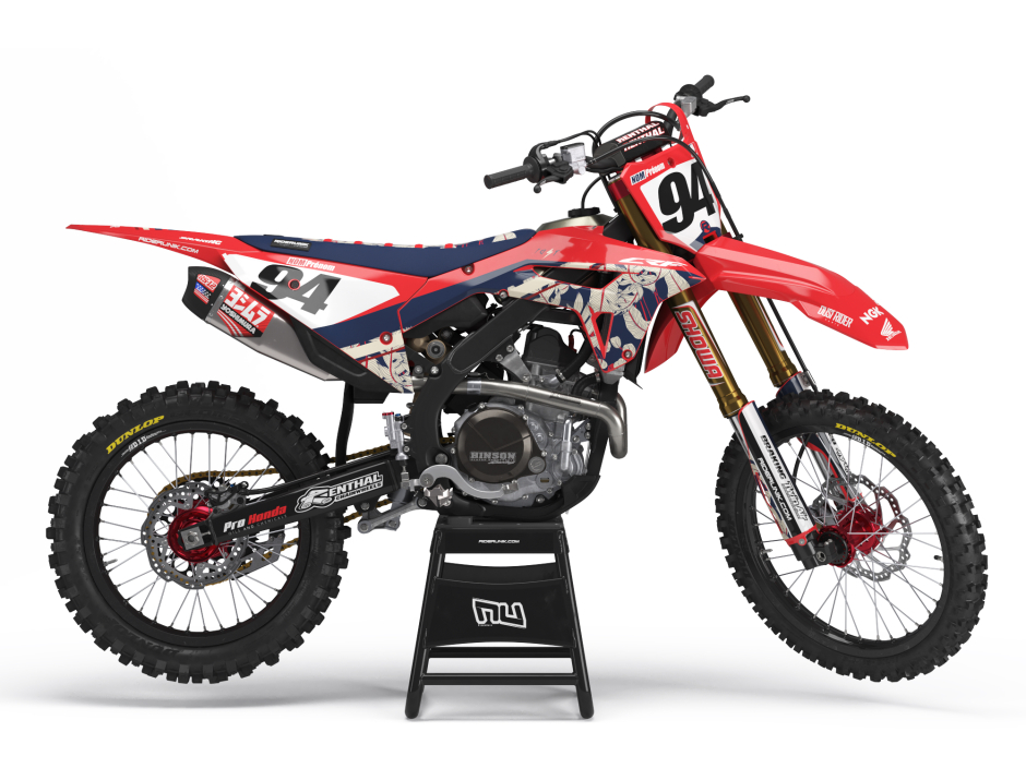 KIT DECO MOTOCROSS CR/CRF FLORAL 1