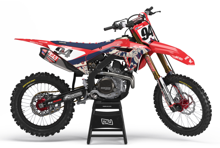 KIT DECO MOTOCROSS CR/CRF FLORAL