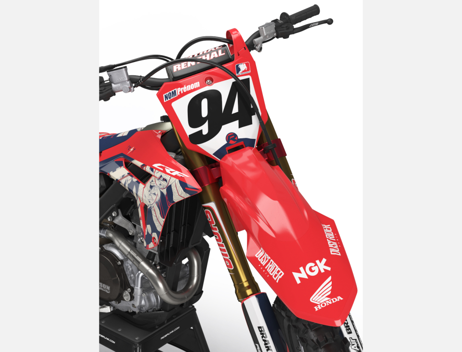 KIT DECO MOTOCROSS CR/CRF FLORAL 3