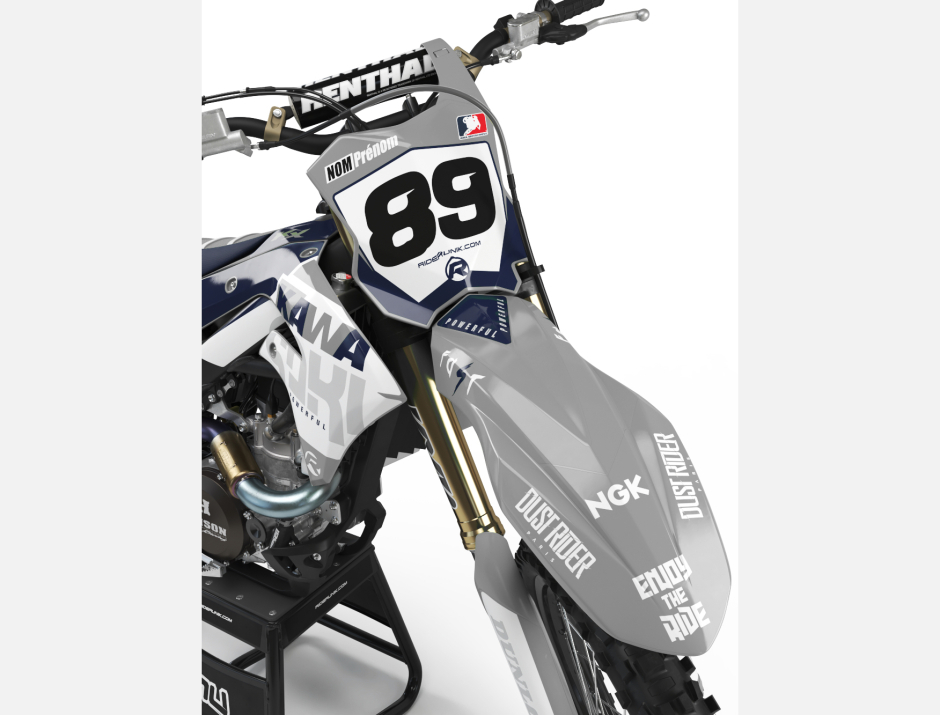 KIT DECO MOTOCROSS KAWASAKI LUC GREY 3