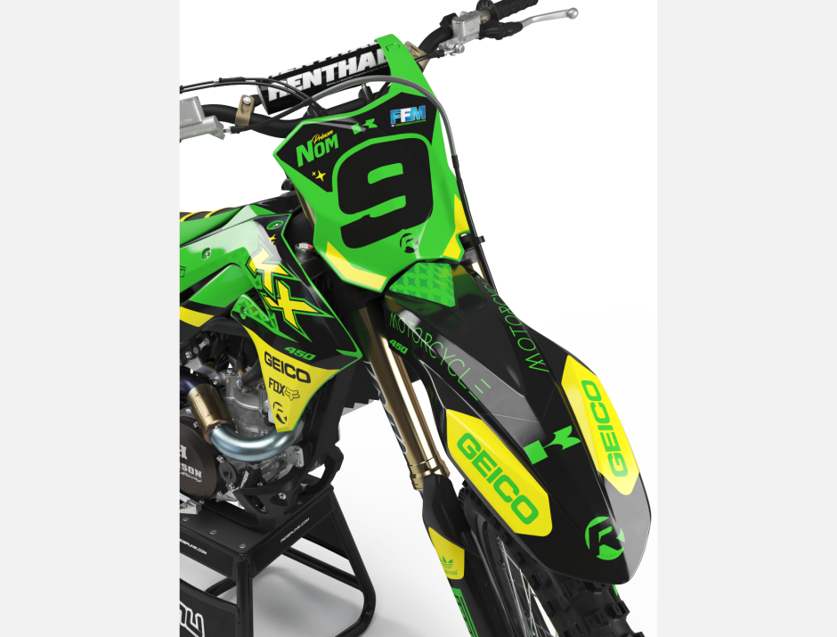 KIT DECO MOTOCROSS KAWASAKI LIZ 3