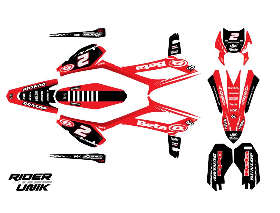 KIT DECO MOTOCROSS BETA GOUTI 2