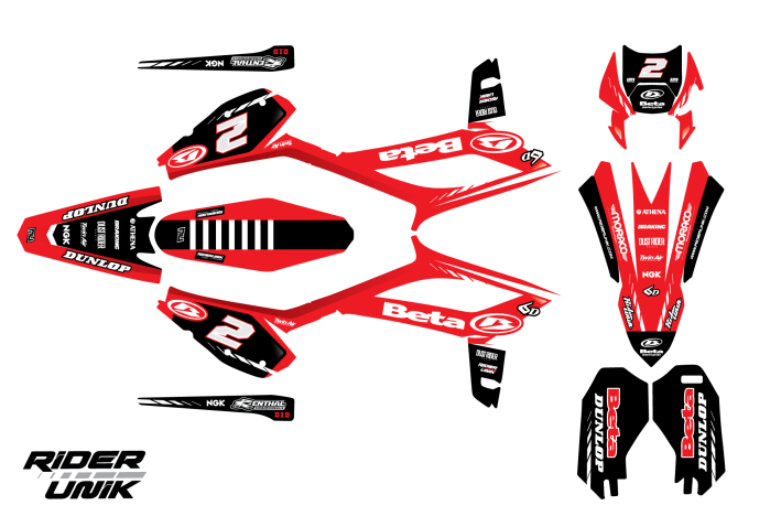 KIT DECO MOTOCROSS BETA GOUTI