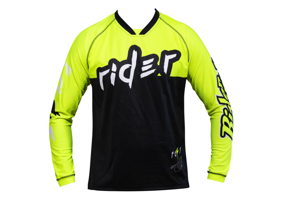 Tenue motocross RiderUnik Fluo + Flocage Nom + Numéro offert 3