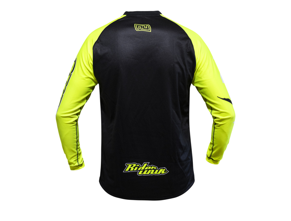Tenue motocross RiderUnik Fluo + Flocage Nom + Numéro offert 4