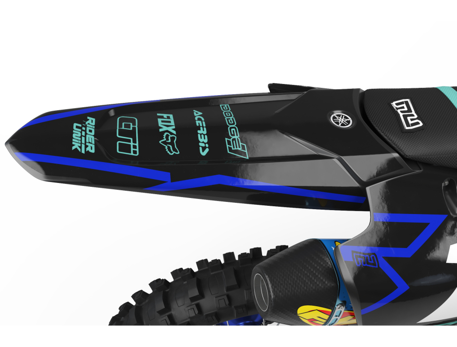 KIT DECO MOTOCROSS YZ/YZF ROM BLUE 2