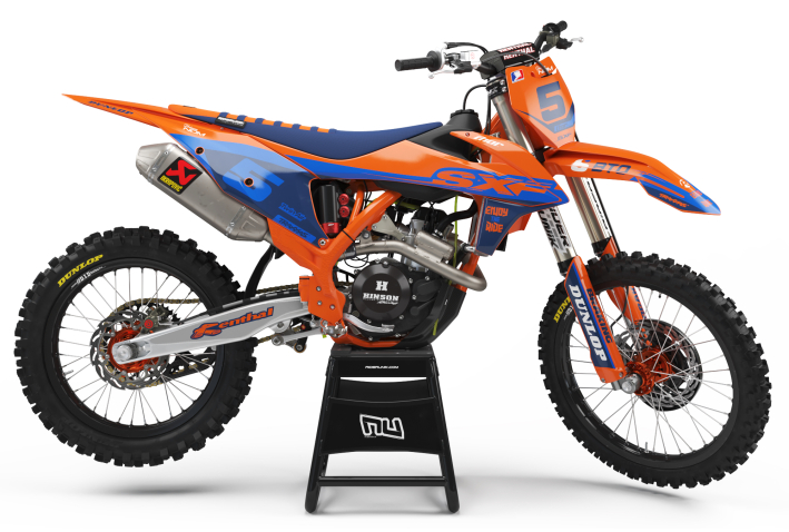 KIT DECO MOTOCROSS KTM DEC BLUE