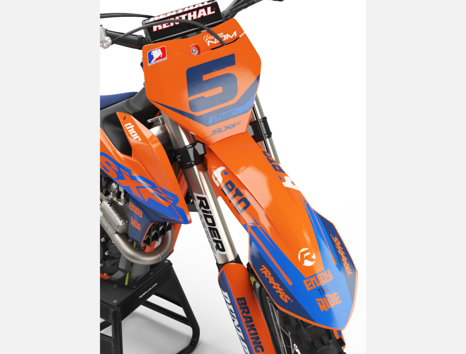 KIT DECO MOTOCROSS KTM DEC BLUE 3