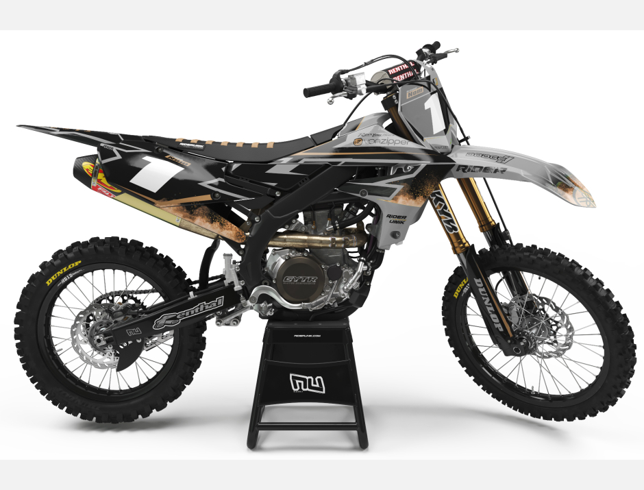 KIT DECO MOTOCROSS YZ/YZF ROM GREY 1