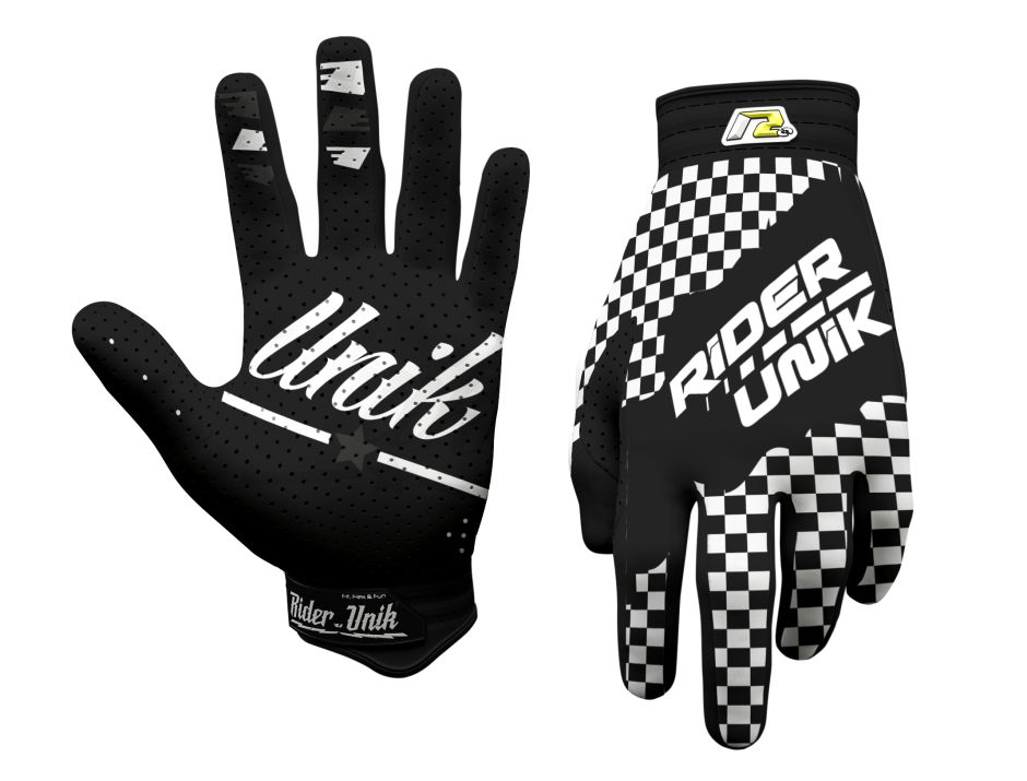 Gants motocross RiderUnik Check 1
