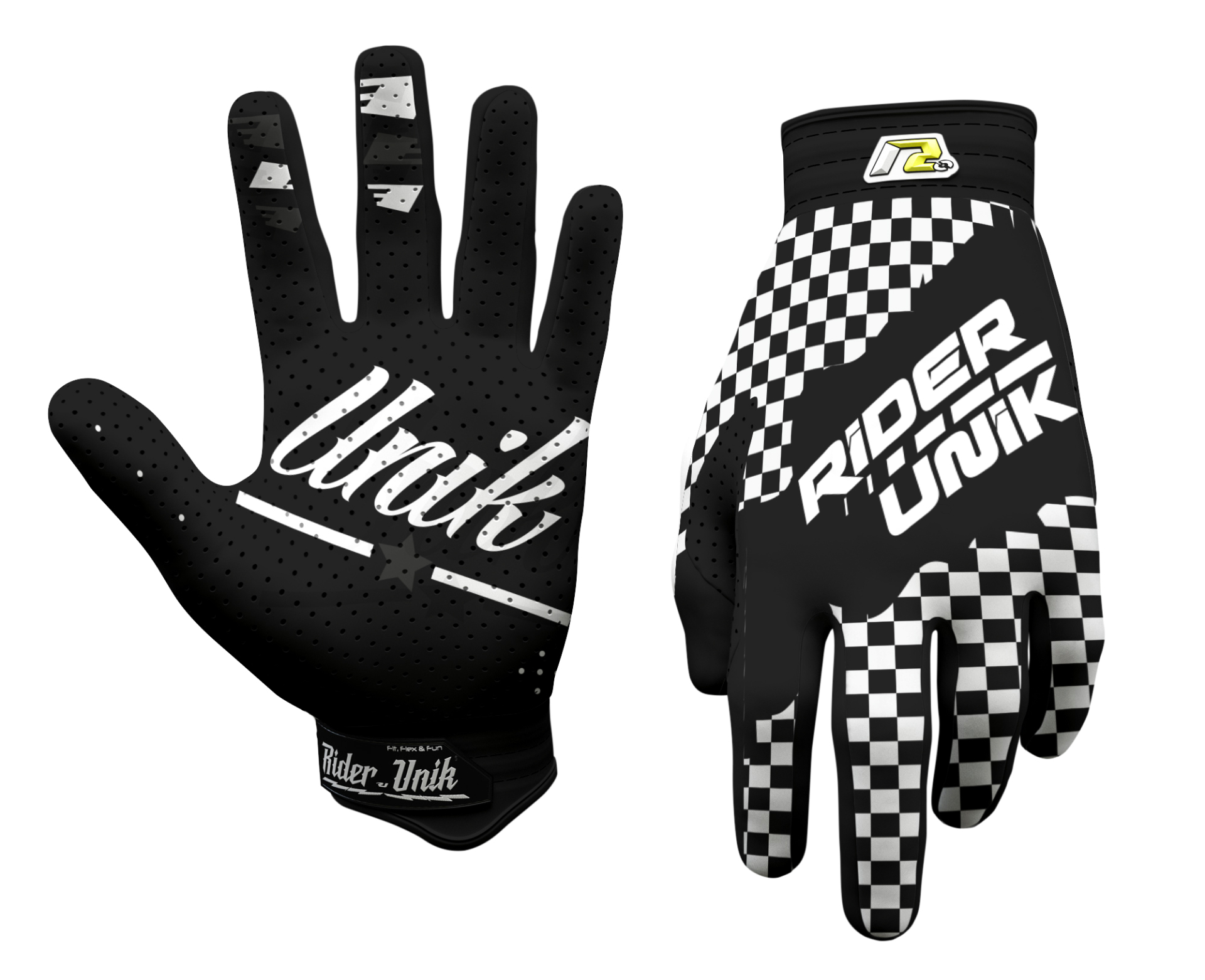 Gants motocross RiderUnik Check