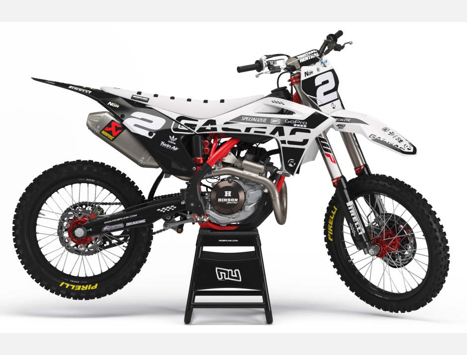 KIT DECO MOTOCROSS MC/EC MELC WHITE 1