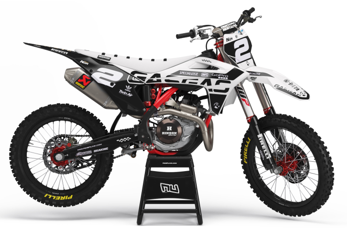 KIT DECO MOTOCROSS MC/EC MELC WHITE