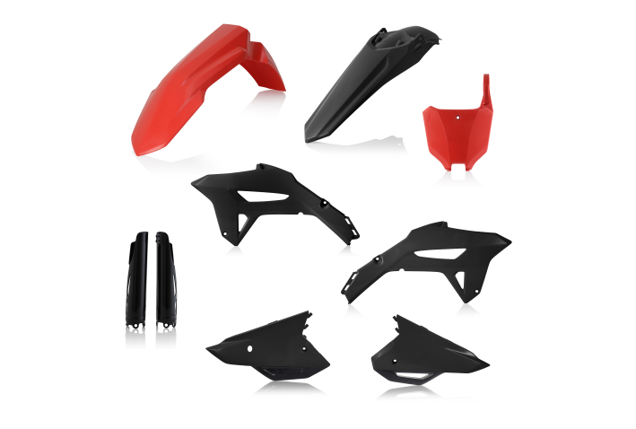 Kit plastique Acerbis Honda CRF 450 2021 Red/Black